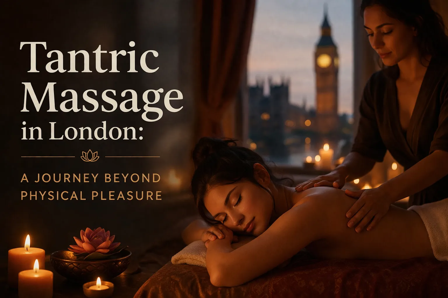 Tantric Massage in London: A Journey Beyond Physical Pleasure