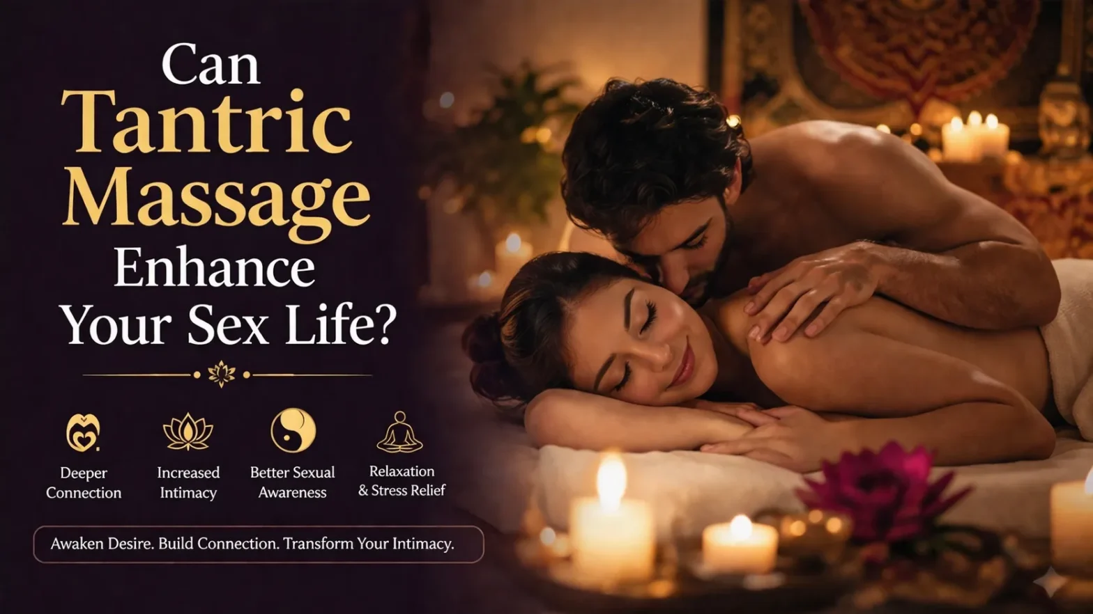 Discover how tantric massage can enhance your sex life by improving intimacy, connection, and overall well-being in a mindful way.