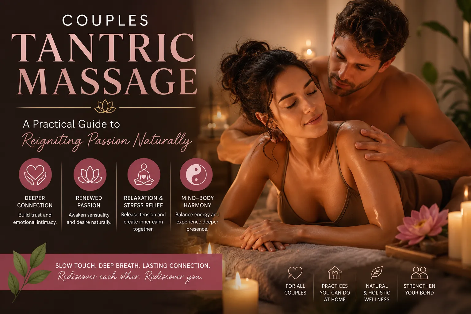 Couples Tantric Massage: A Practical Guide to Reigniting Passion Naturally
