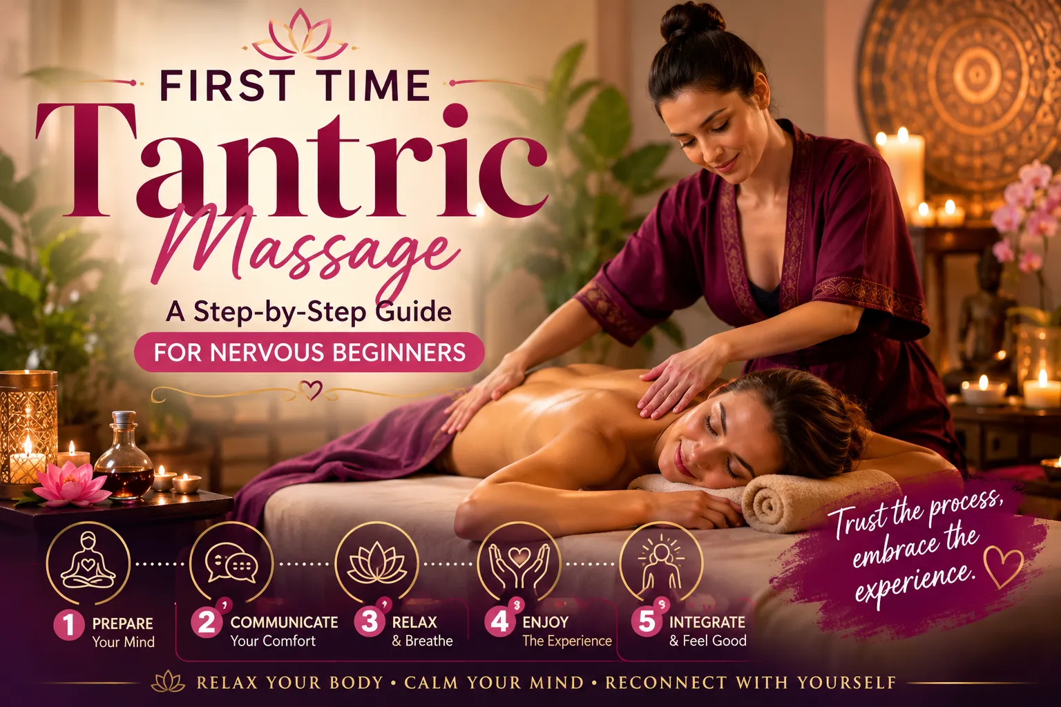 First Time Tantric Massage: A Step‑by‑Step Guide for Nervous Beginners