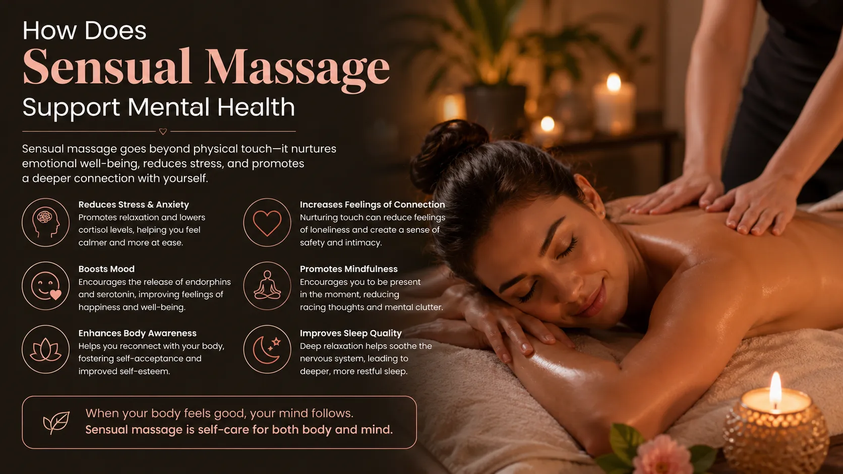 How Does Sensual Massage Support Mental Health