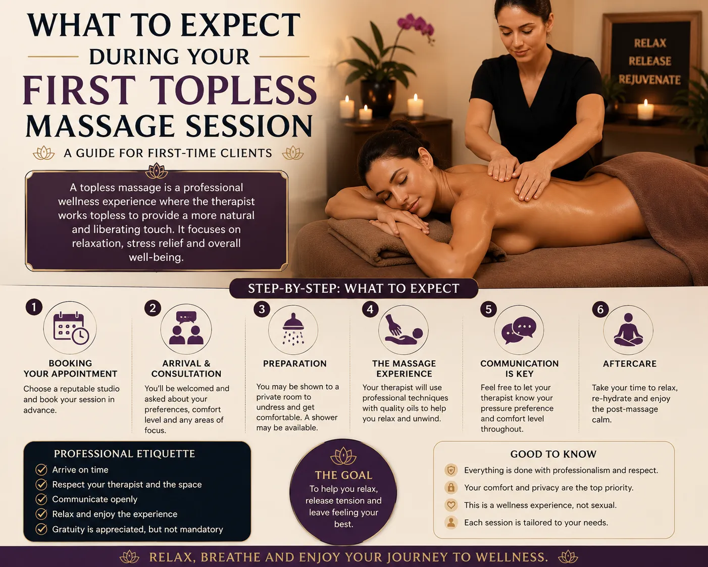 What to Expect During Your First Topless Massage Session
