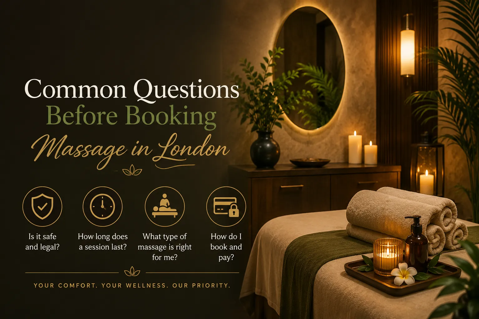 Common Questions Before Booking Topless Massage in London
