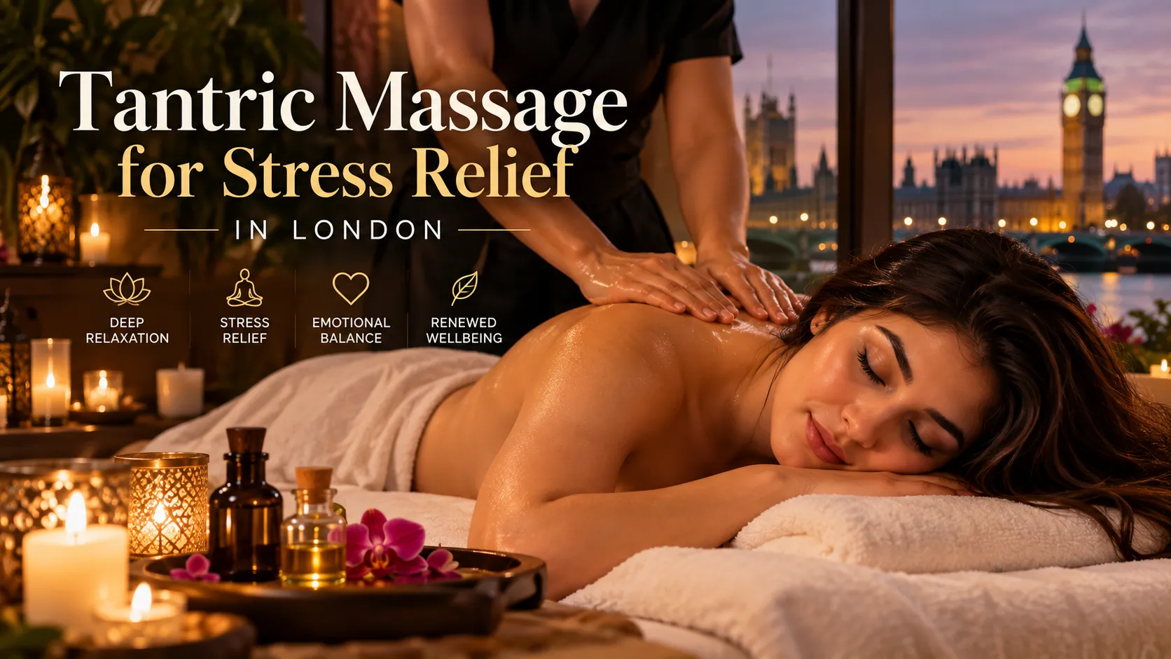 Tantric Massage for Stress Relief in London